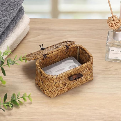 Hipiwe Handwoben Seagrass Basket - Image 5