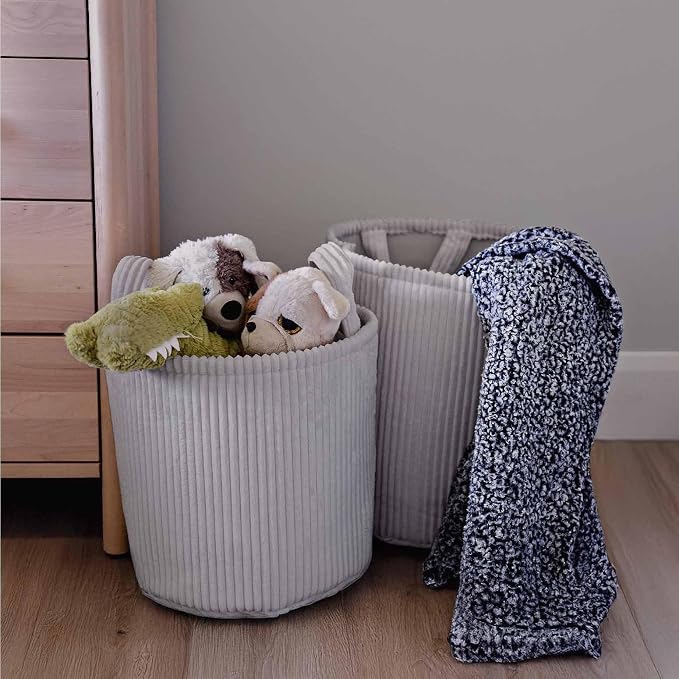 PUTSKA Blanket Basket – Round Storage - Image 2