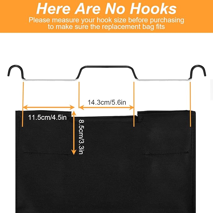 4 Pcs Laundry Sorter Replacement Bags Hamper Cart Removable Replacement Laundry - Image 3