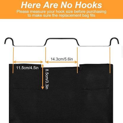 4 Pcs Laundry Sorter Replacement Bags Hamper Cart Removable Replacement Laundry - Image 3