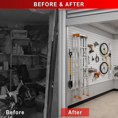 Garage Slatwall Panel Wall Organizer - Image 7