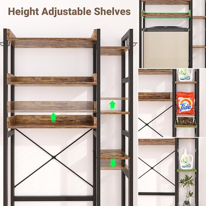 Over The Toilet Storage with 2 Drawers - Image 6