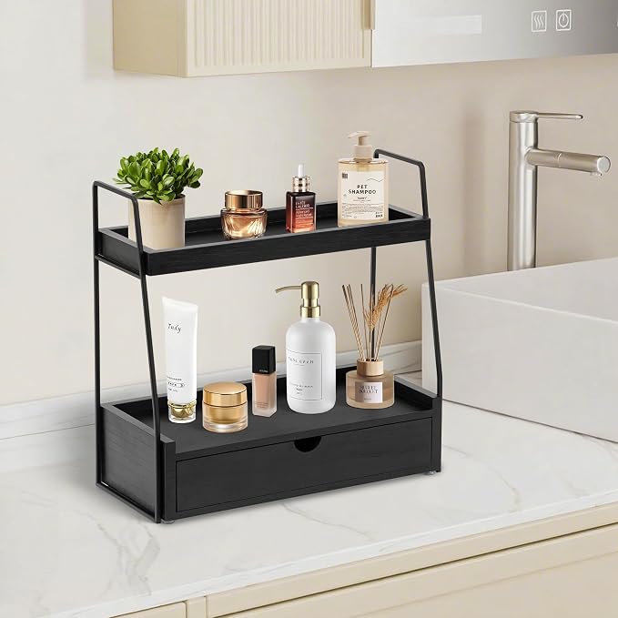 2-Tier Bathroom Organizer Countertop - Image 3