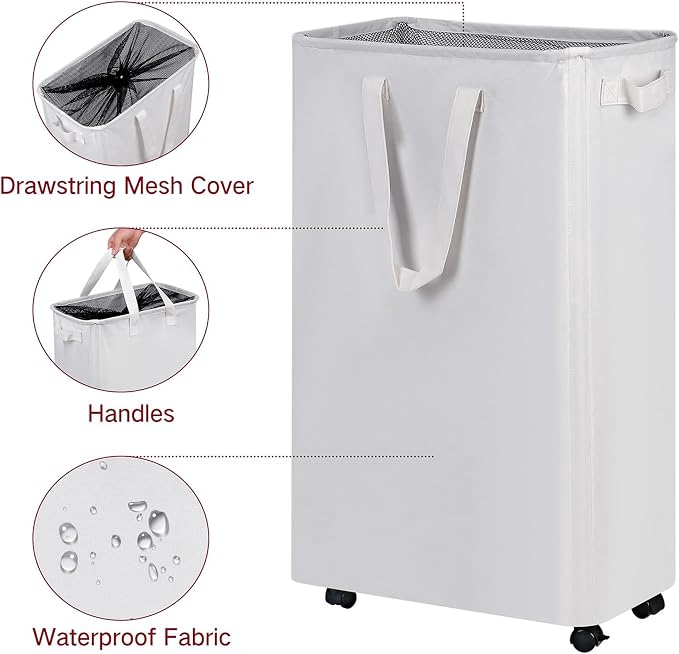 efluky Slim Laundry Hamper - Image 6