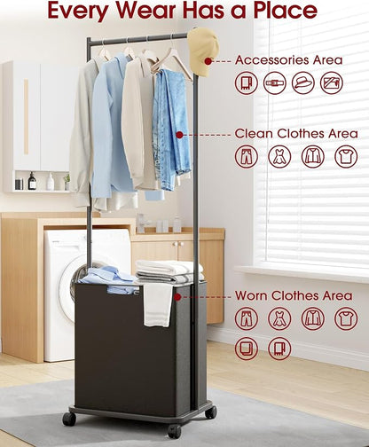 Clothes Rack - Space-Saving Clothing Rack - Image 3