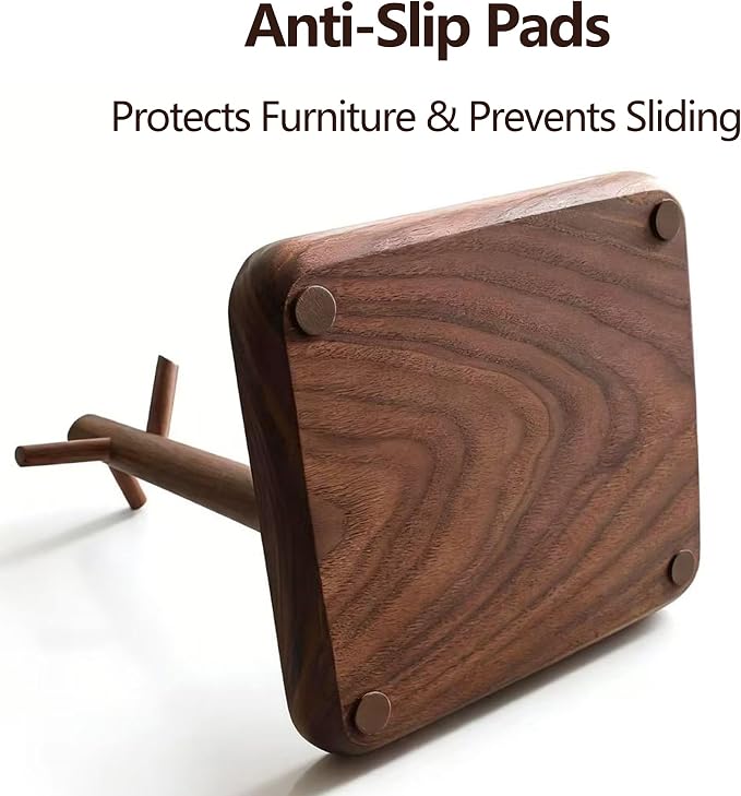 Solid Black Walnut Wooden Key Tray, Key Bowl - Image 7