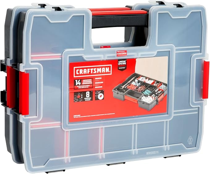 CRAFTSMAN Tool Organizer, Lid Includes Secure Latch - Image 2