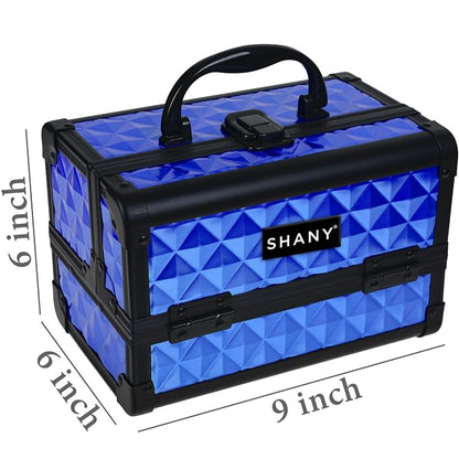 SHANY Chic Makeup Train Case Cosmetic Box Portable Makeup Case Cosmetics Beauty - Image 6