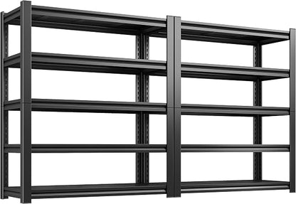 REIBII Garage Shelving 3000 LBS Storage Shelves Adjustable Heavy Duty Shelving by REIBII