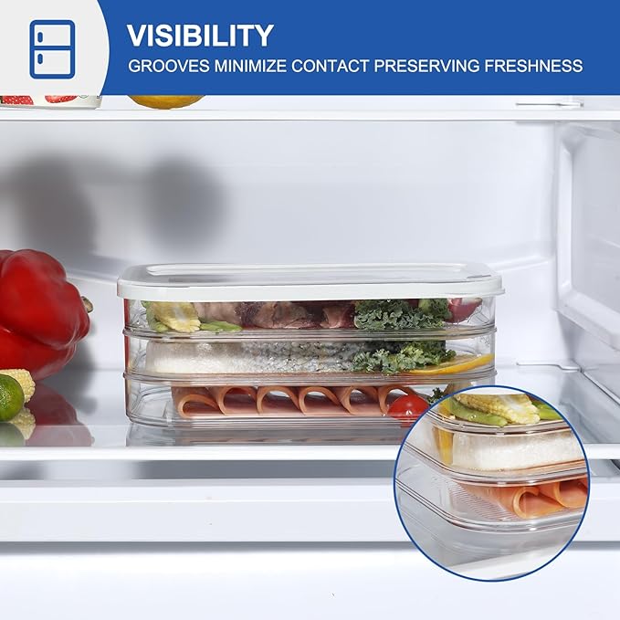Stackable Deli Meat Storage Container - Image 4