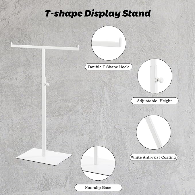 Purse Display Stand Jewelry Tower Stainless Steel Handbag Stand Jewelry Stands - Image 3