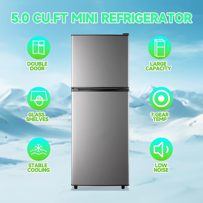 5.0 Cu.ft Mini Refrigerator - Image 3