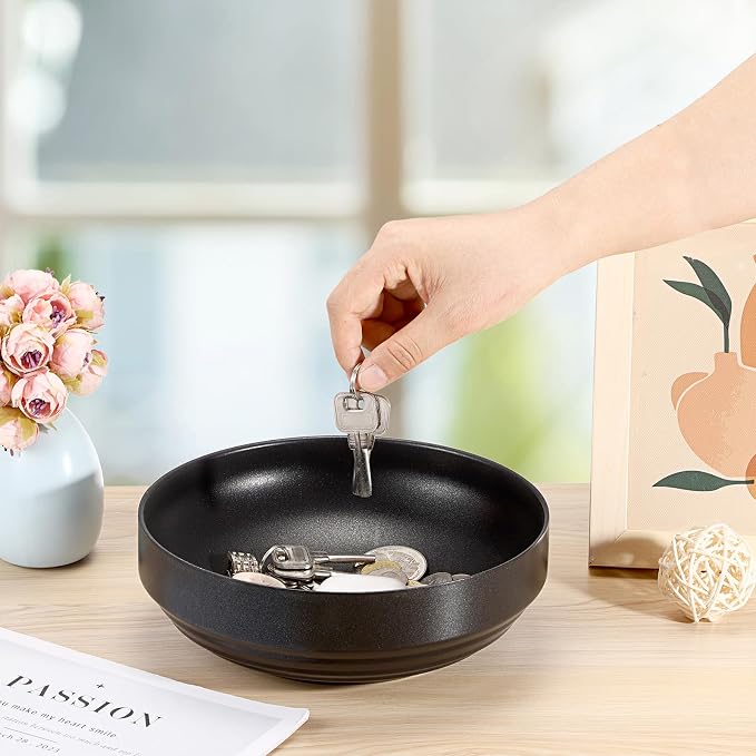 Stainless Steel Bowl Decorative Key Bowl Serving Bowl - Image 2
