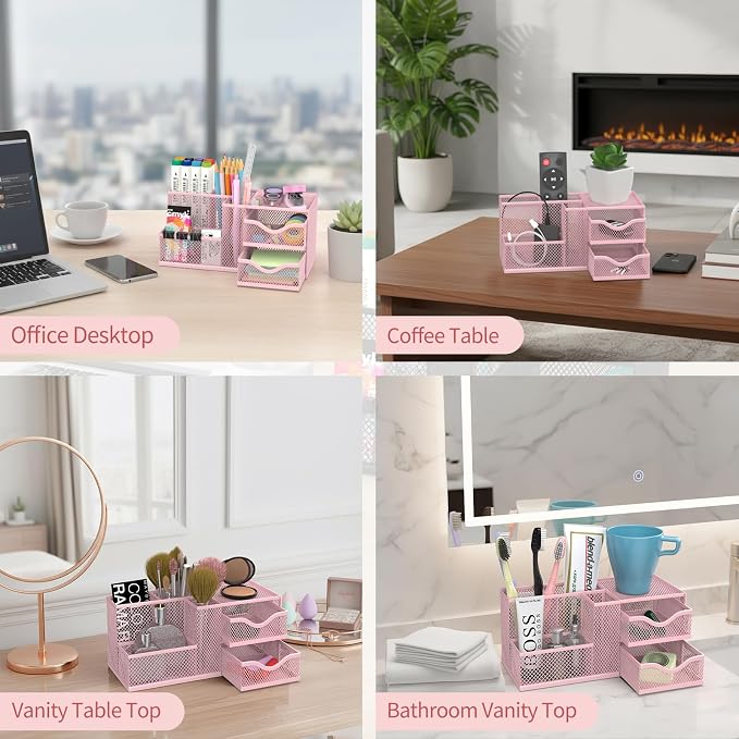 Mesh Desk Organizer, Pen Organizer - Image 7