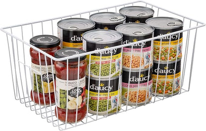 Freezer Basket Organizer, Refrigerator Metal Wire Storage Divider, Household - Image 5