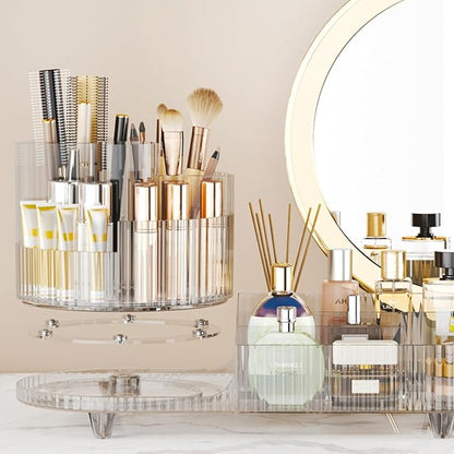 Rotating Makeup Organizer for Vanity - Image 4