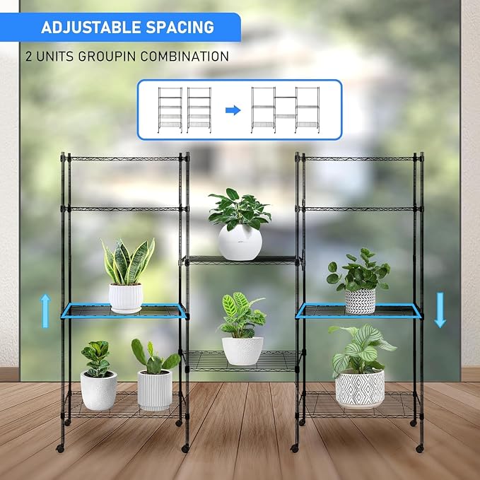 Simple Deluxe 5-Tier Storage Shelves - Image 5