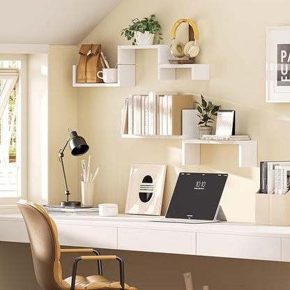 SRIWATANA White Floating Shelves - Image 4