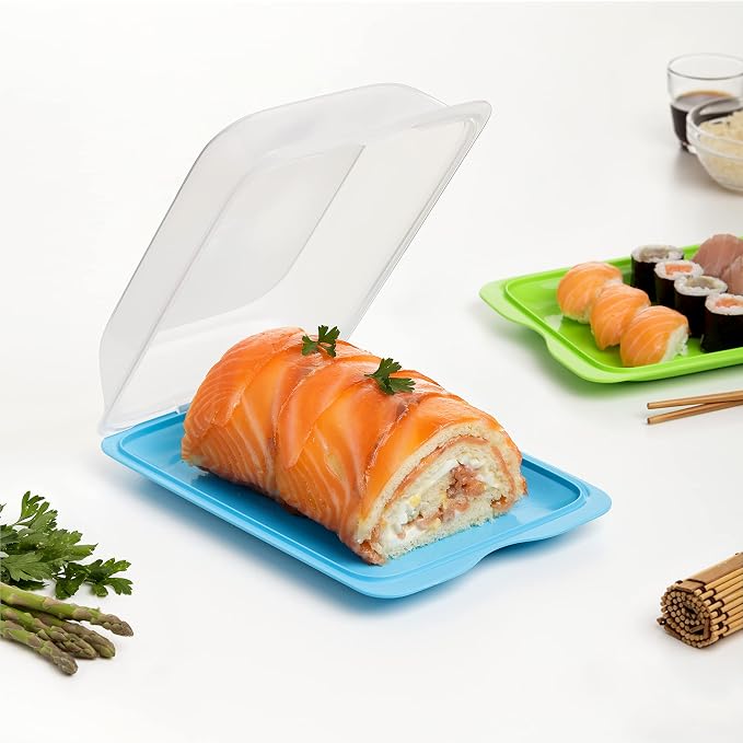TATAY Cold Meat Containers for Fridge | Set of 4 Maxi | Fridge Storage | - Image 4