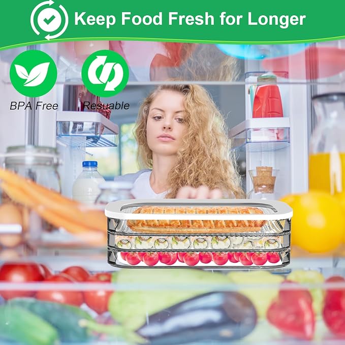 Deli Meat Container for Fridge, Lunch Meat Container for Refrigerator, Deli - Image 6