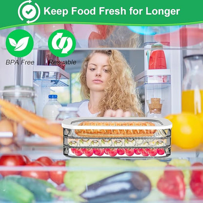 Deli Meat Container for Fridge, Lunch Meat Container for Refrigerator, Deli - Image 6