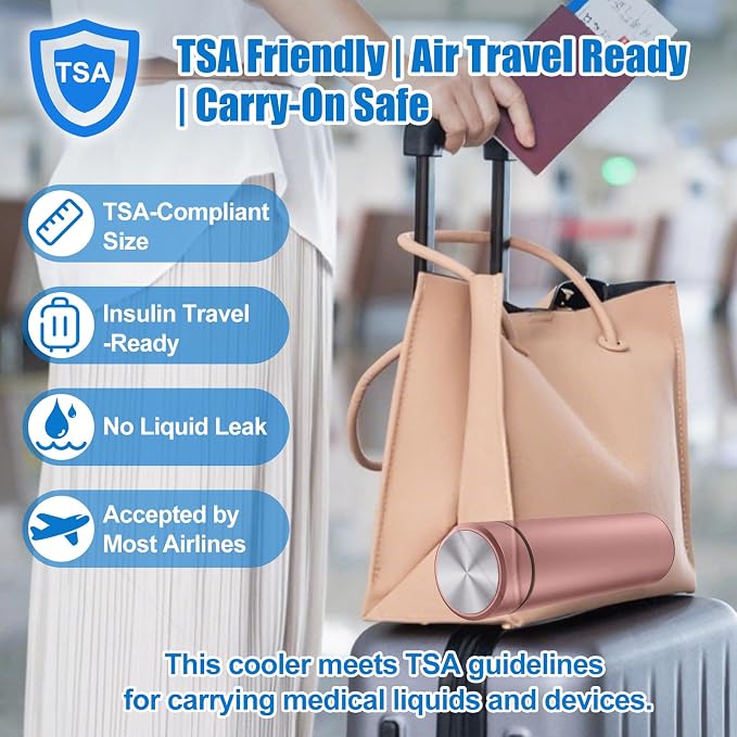 Portable Insulin Pen Cooler Travel Case – 60H Insulin Travel Case - Image 7