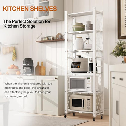 6-Tier Foldable Storage Shelves - Image 3