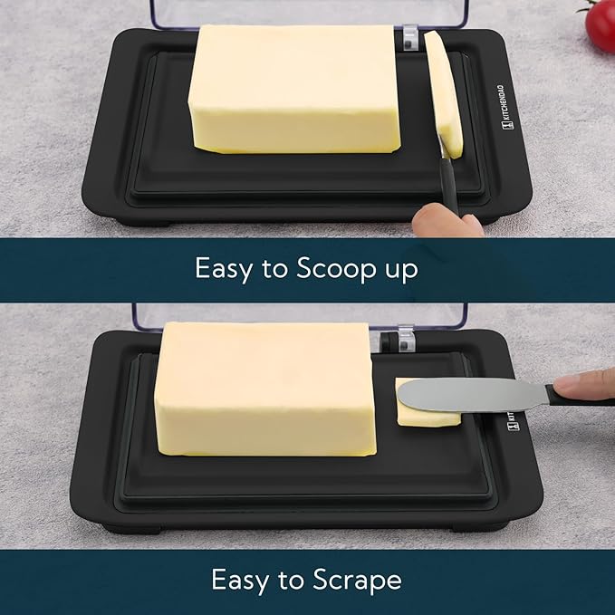 KITCHENDAO Airtight Flip-Top Butter Dish - Image 5
