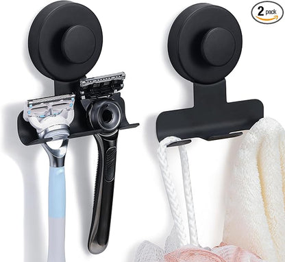 Suction Cup Razor and Shaver Holder by Fenas