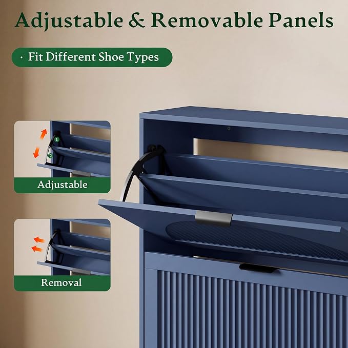 Xixini Shoe Storage Cabinet - Image 3