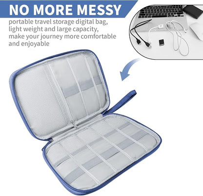 Lcsmaokin Electronics Travel Organizer, Portable Waterproof Electronic Travel - Image 3