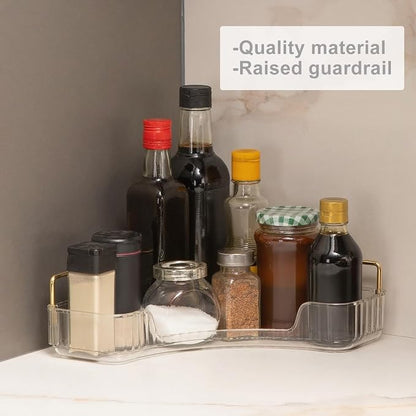Corner Bathroom Countertop Organizer, Vanity Organizer Trays - Image 5