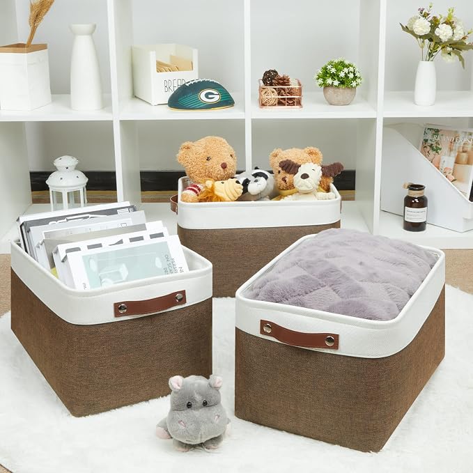 HNZIGE Fabric Storage Baskets - Image 7