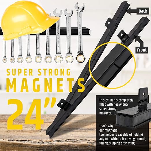 24" Heavy-Duty Magnetic Tool Holder - Image 3