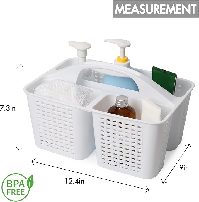 Tiawudi Portable Shower Caddy, Caddy Organizer - Image 2