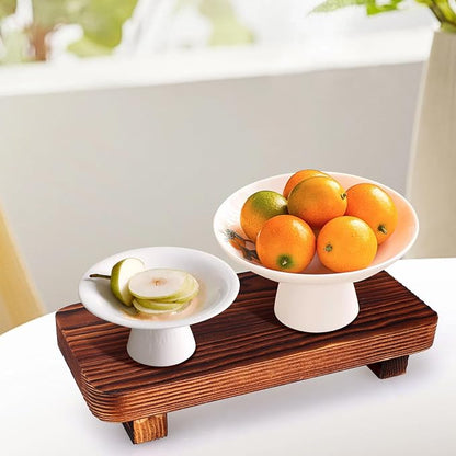 Small Brown Bathroom Decor Tray - Image 7