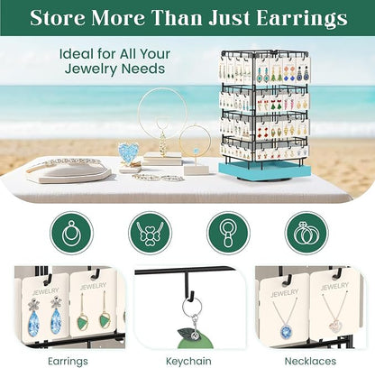 EsLuker.ly Rotating Earring Display Holder Stand - Image 3