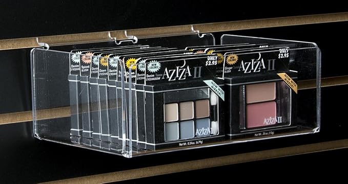 Displays2go Set of 5, Single Compartment by Displays2go