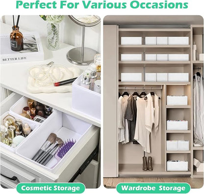 Drawer Clothing Organizer 16-Pack, Fabric Folding Wardrobe Organizer, Can Store - Image 8