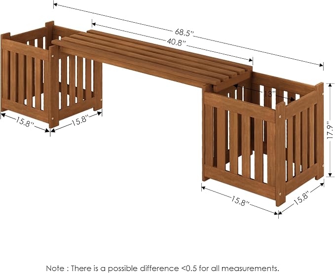 Furinno TIOMAN Planter Box - Image 3