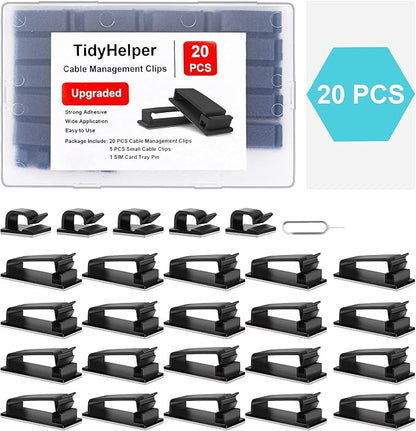 Cable Management Clips, Large Cord Clips - Image 6