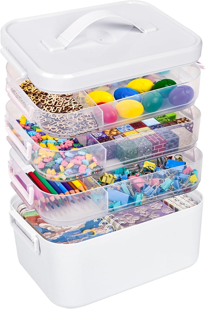 4-Tier Art Supply Storage Organizer by MERATIA