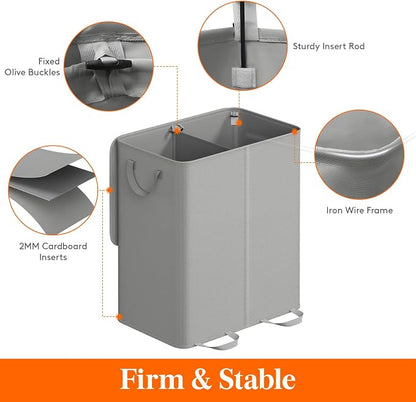 Lifewit Double Laundry Hamper - Image 2