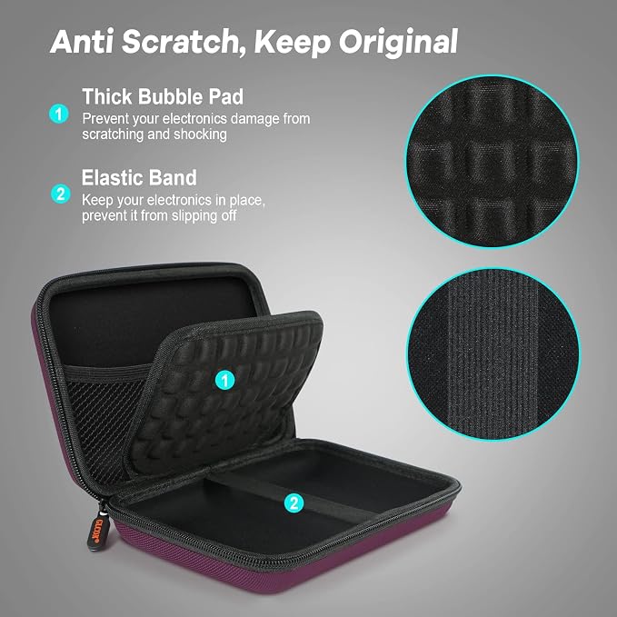 2 Colors Shockproof Hard Shell Carrying Case - Image 5