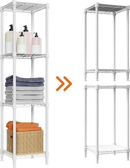 480 lbs Storage Shelves 4 Tier Shelving Units - Image 6
