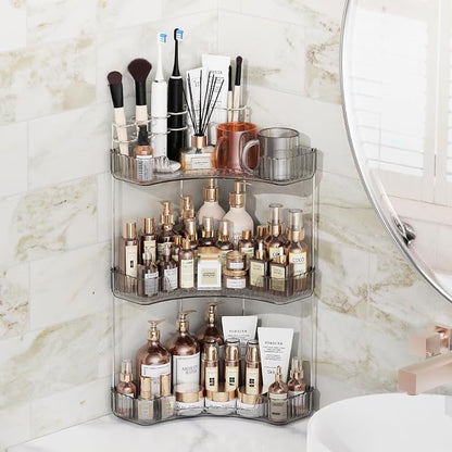 3-Tier Corner Bathroom Counter Organizer - Image 5