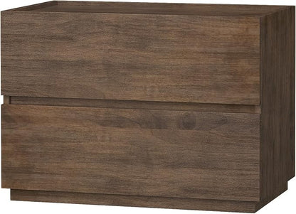 woodtalks Stackable 2 Drawer Dresser, Storage Cabinet by WoodTalksHome