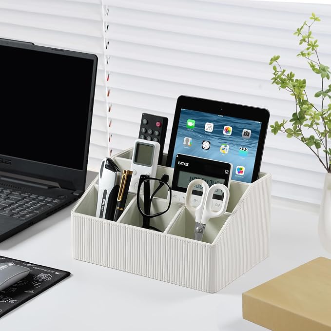 Remote Control Holder with 5 Compartments - Image 2