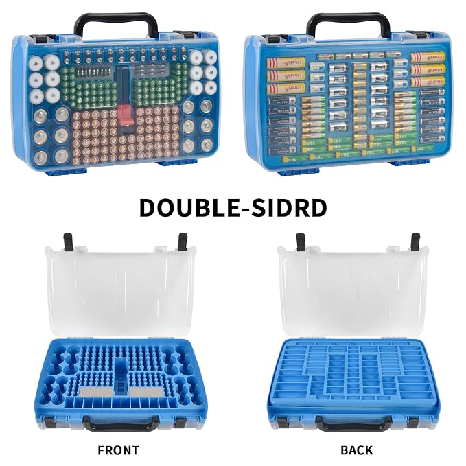 Battery Storage Organizer Case Holder Box - Image 2