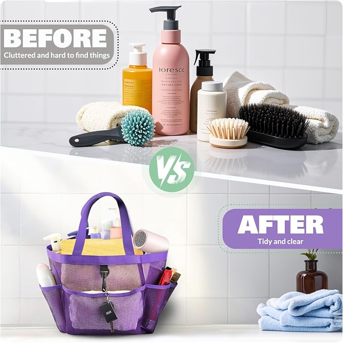 LOYEE Mesh Shower Caddy Portable - Image 5